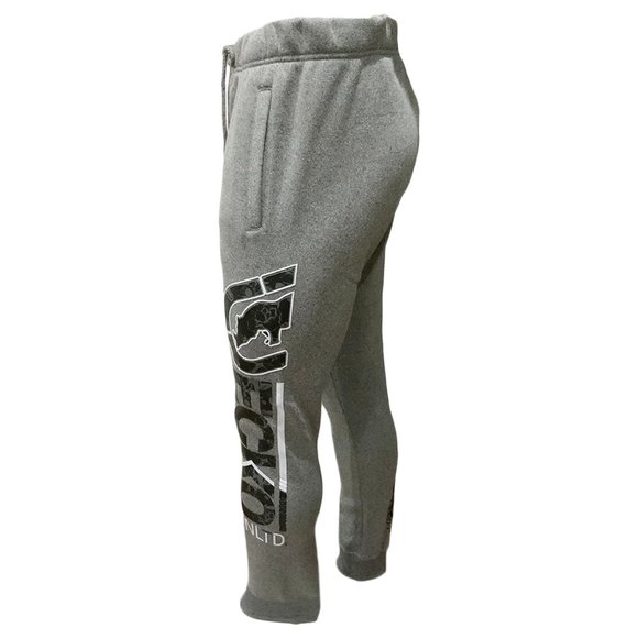 NWT ECKO UNLTD. AUTHENTIC MEN'S GRAY FLEECE PULL ON JOGGER PANTS SIZE M - Picture 1 of 5